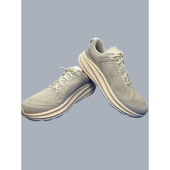 HOKA Clifton One9 BP Running Shoes Mens 12 Oat Milk Alabaster 1162135 main image 8